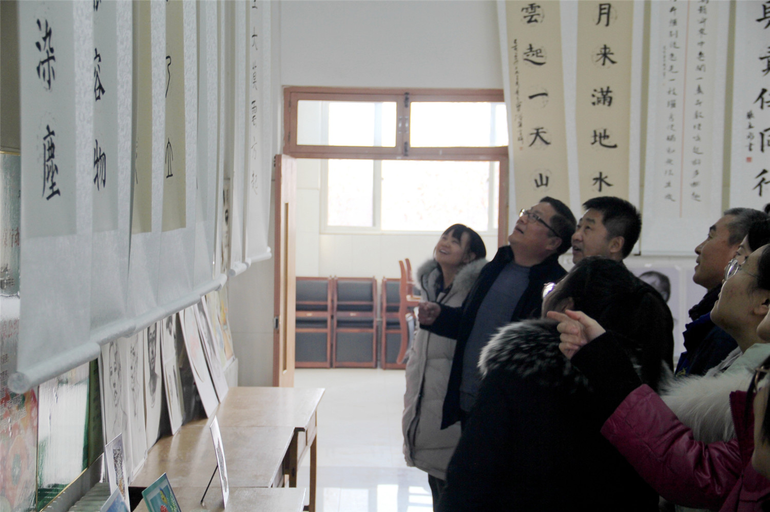 市特教中心舉辦“墨香特教情 文明伴我行”迎新年書(shū)法學(xué)習(xí)