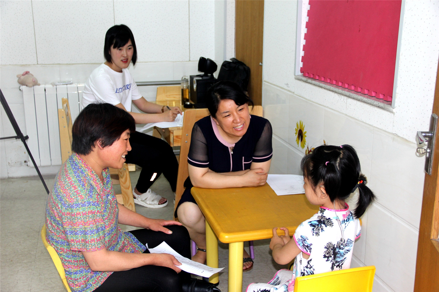 市特教中心開(kāi)展學(xué)前新生評(píng)估會(huì)診專題活動(dòng)